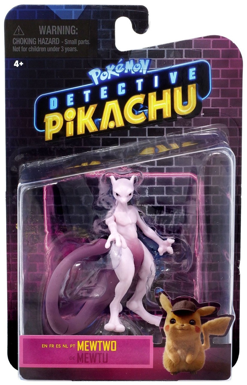 Detective pikachu mewtwo plush